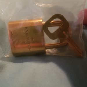 Louis Vuitton lock and key